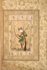 Youth Seated in the Fork of a Blossoming Tree, 1560s