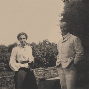 Yuri Alexandrovich Olsufyev 1878-1938 with his Wife Sophia Vladimirovna, 1900s