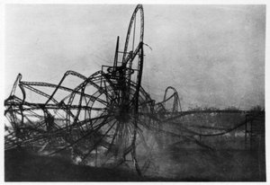 Zeppelin LZ4 After the Echterdingen Disaster, Germany