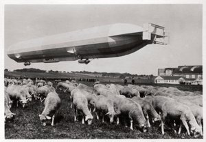 Zeppelin LZ8 Deutschland II, Schwaben, Germany by Unbekannt