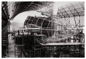 Zeppelin LZ 126 under construction, Friedrichshafen, Germany, 1924-1933 by Unbekannt
