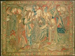 Adoration of the Christ child by Unbekannt Unbekannt