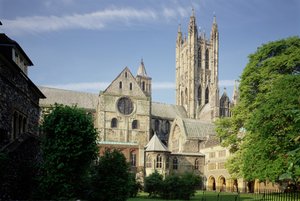 Canterbury Cathedral, Cathedral Exterior by Unbekannt Unbekannt