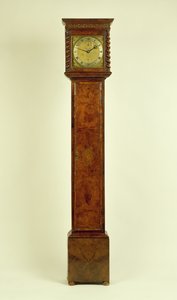 Charles II walnut long-case clock, by Charles Gretton by Unbekannt Unbekannt