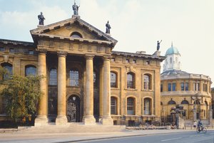 Clarendon Building, Oxford, built 1713 by Unbekannt Unbekannt