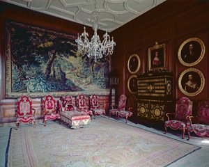 Drumlanrig Castle: panelled State Room