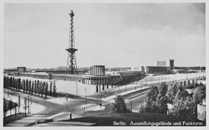 Exhibition Halls and Broadcasting Tower, Charlottenburg, Berlin, c.1930