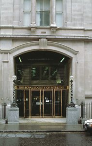 Exterior of the Royal Society of Medicine, Wimpole St, London W1