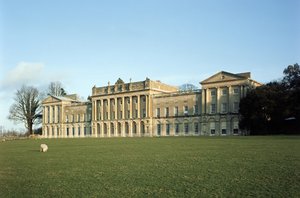 Heveningham Hall, View of the exterior, built c.1778 by Robert Taylor, Suffolk, UK by Unbekannt Unbekannt