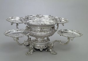 Newdegate centrepiece by Paul de Lamerie, 1743 by Unbekannt Unbekannt