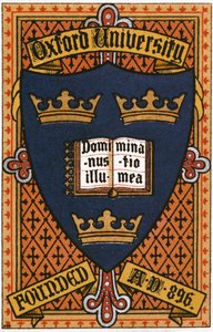 Oxford University: Coat of Arms by Unbekannt Unbekannt