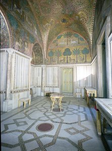 Sala di Ruggero by Arab and Byzantine craftsmen, Palazzo dei Normanni, Palermo, Italy by Unbekannt Unbekannt