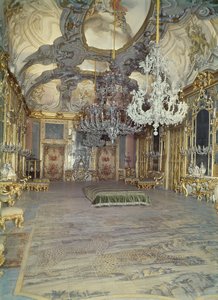 Salon of Palazzo Gangi, Palermo, built c.1650 by Unbekannt Unbekannt