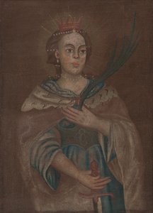 St. Catherine of Alexandria by Unbekannt Unbekannt