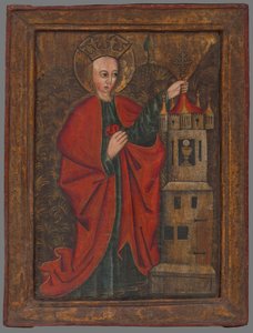 Saint Barbara by Unbekannt Unbekannt