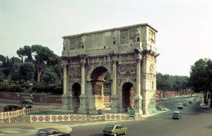The Arch of Constantine from the North West