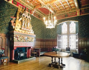 The Dining Room, Cardiff Castle, Wales
