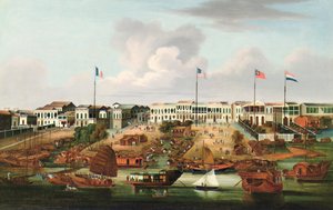 The Hongs of Canton - China Trade by Unbekannt Unbekannt
