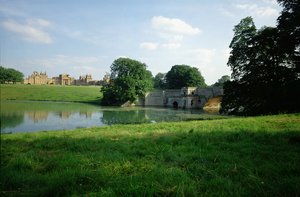 View from the Lake, Blenheim Palace, Oxfordshire
