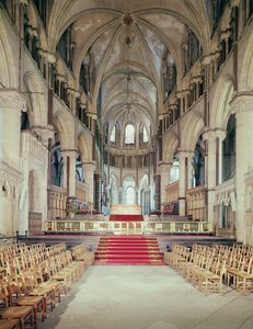 View of the choir, Canterbury Cathedral, built 1098-1130