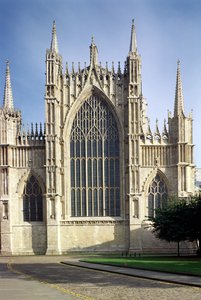 York Minster, view of the West window, Yorkshire, UK by Unbekannt Unbekannt