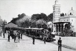 A Decauville Locomotive by Unbekannt