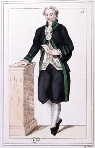 A Member of the Institute During the 1st Empire by Unbekannter Künstler