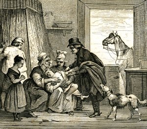 A physician visit in the countryside