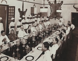 A Regimental Dinner by Unbekannt