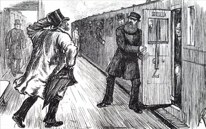 A Train Guard by Unbekannt