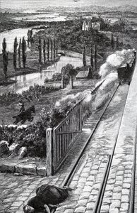 A Woman Who Had Been Struck by a Train by Unbekannt