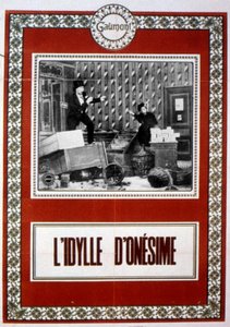 Poster of the film The Idylle of Onesime 1912