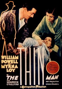 Poster of the film The Thin Man by W.S. Van Dyke 1934 by Unbekannt