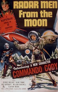 Poster of the film Radar Men from the Moon by Fred Brannon with George Wallace, Aline Towne, and Roy Barcroft 1952 by Unbekannt