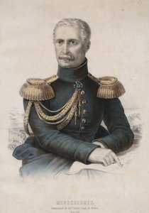 Prince Alexander Sergeyevich Menshikov by Unbekannt