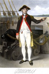 American Navy: John Paul Jones, hero of the War of Independence of the United States of America by Unbekannter Künstler