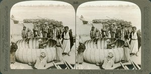 Arabs Building a Kufa by Unbekannt