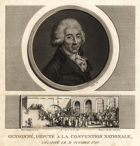 Armand Gensonne (1758-1793), French politician and Deputy of the Convention by Unbekannt