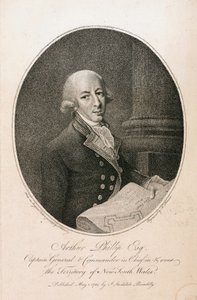 Arthur Phillip, British naval commander, c 1789