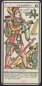 Atonement, tarot card, French