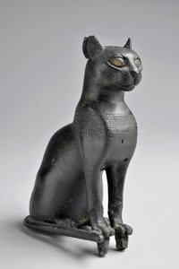 Bastet (Statuette bronze mold, Low Epoque, Egypt)