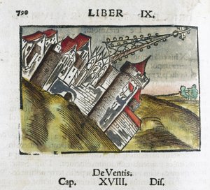 Buildings Overturned During an Earthquake by Unbekannt