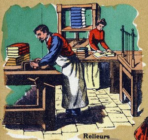 Binders. Illustrated alphabet. Imageries reunited in Jarville-Nancy, beginning of the 20th century by Unbekannt