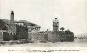 Bombay Castle Historic Monument, c1900s by Unbekannter Künstler