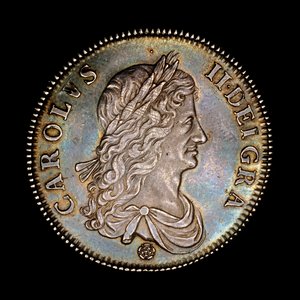 British Coin Depicting King Charles II