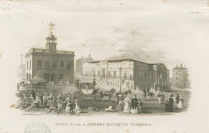 Burslem - Town Hall and Market House