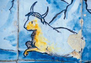 Cattle (detail) by Benjamin Baud