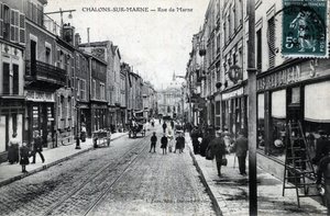 Chalons sur Marne: View of Rue de la Marne