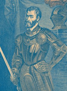 Charles V (1500-58) (engraving) by Lancelot Volders