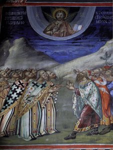 Christ in glory controlling the temporal and spiritual forces by William M. Timlin